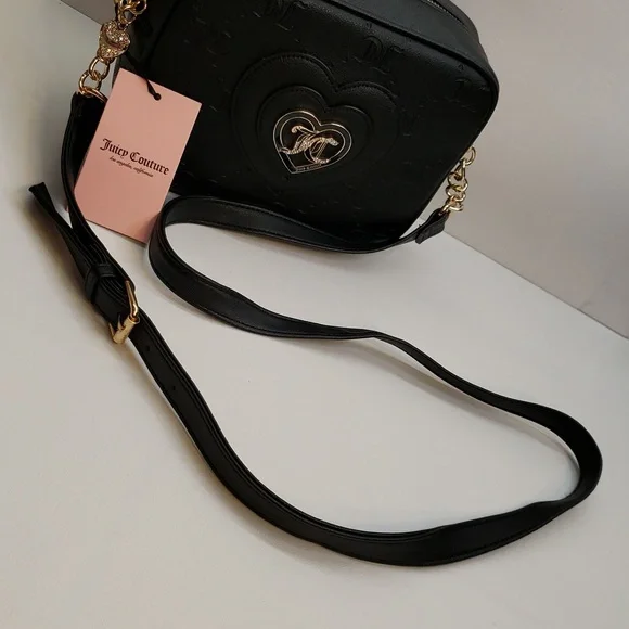 NWT Juicy Couture Liquorice Only You N Me Camera Crossbody Bag - Picture 16 of 17